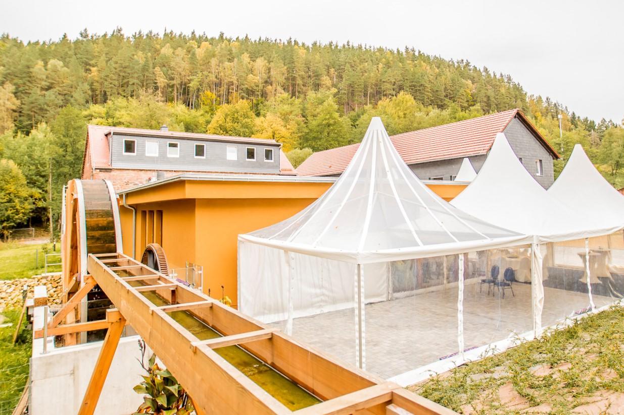 Brauereigasthof Ziegenmuehle Schleifreisen Ngoại thất bức ảnh